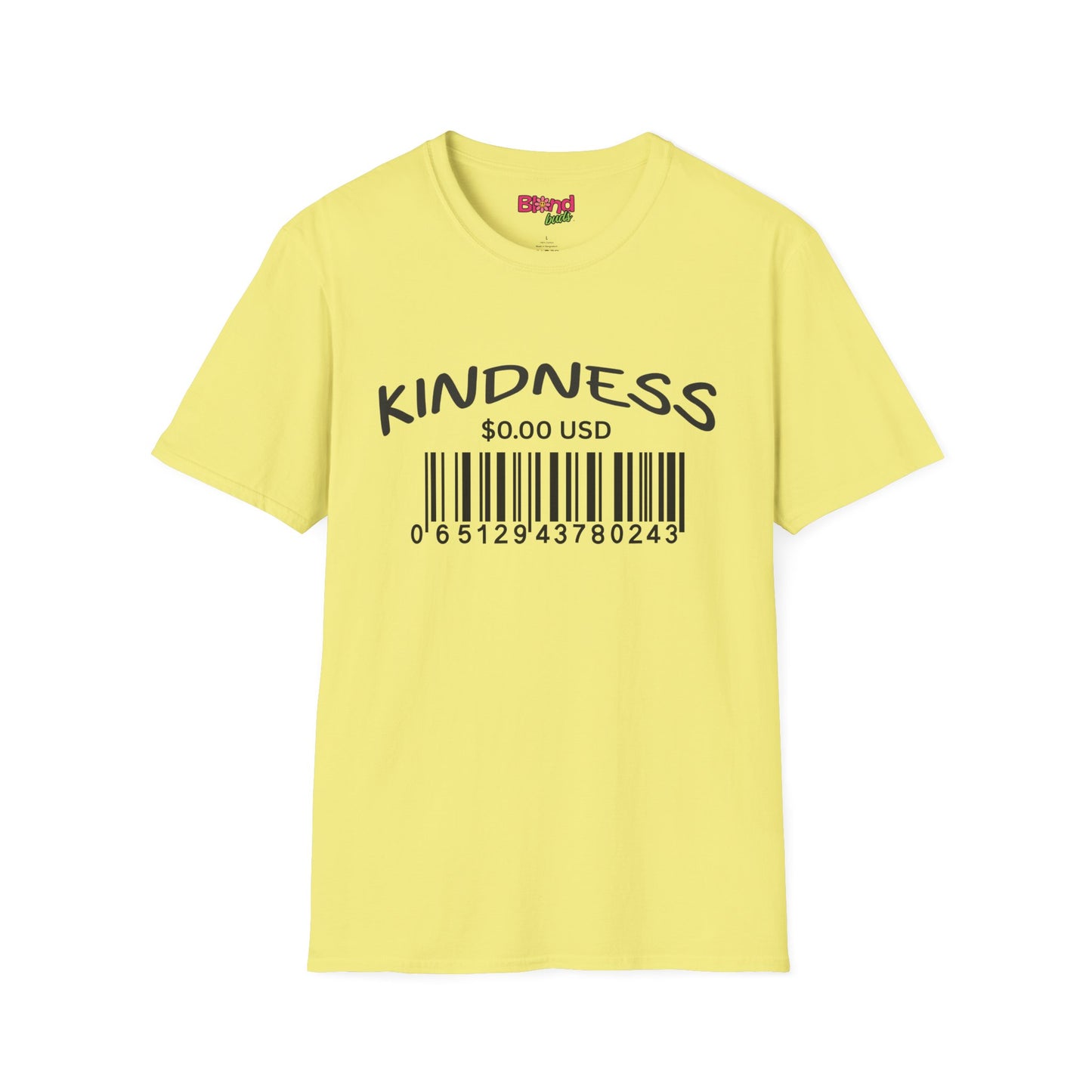 Kindness Unisex Softstyle T-Shirt - Positive Vibes Tee for Everyday Wear