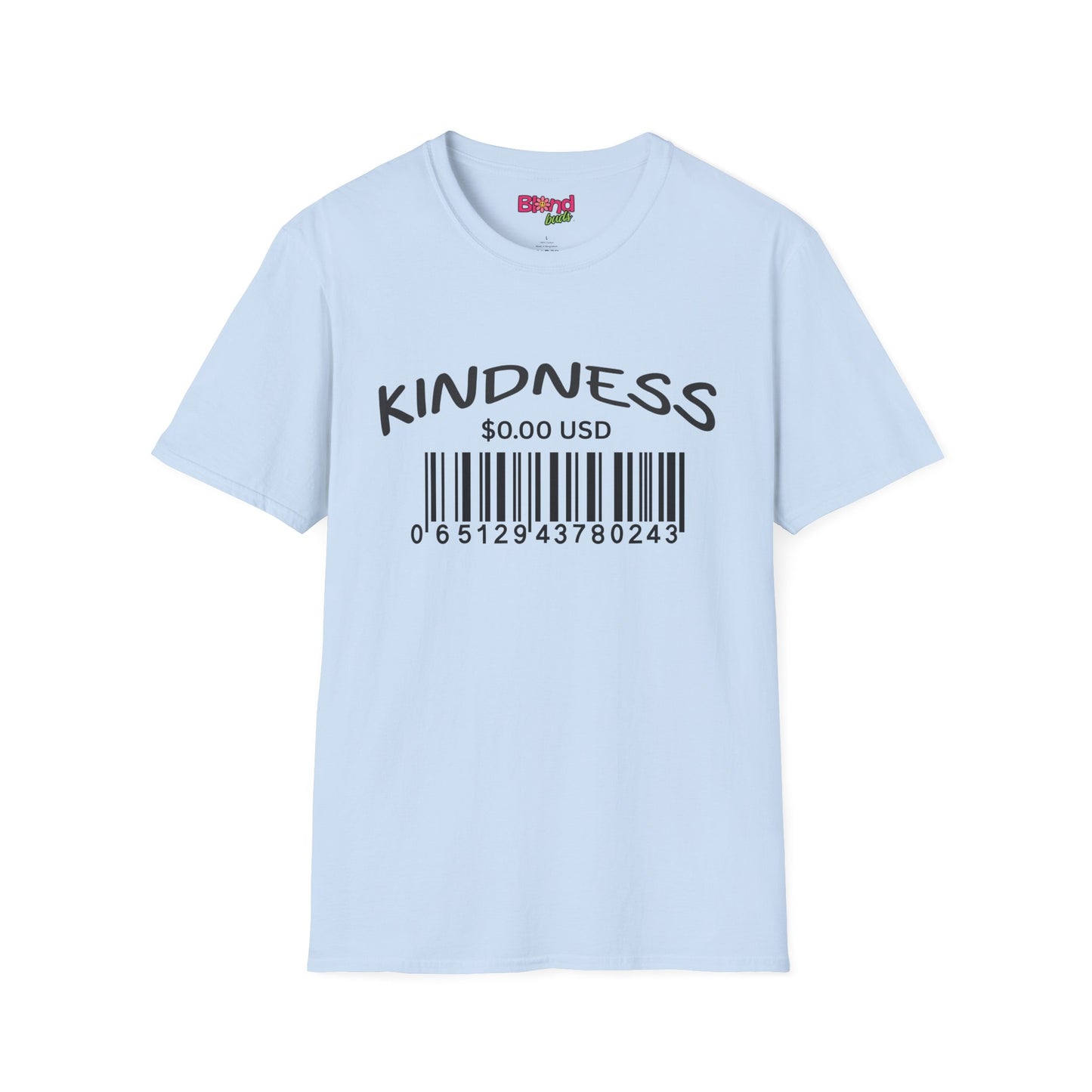Kindness Unisex Softstyle T-Shirt - Positive Vibes Tee for Everyday Wear