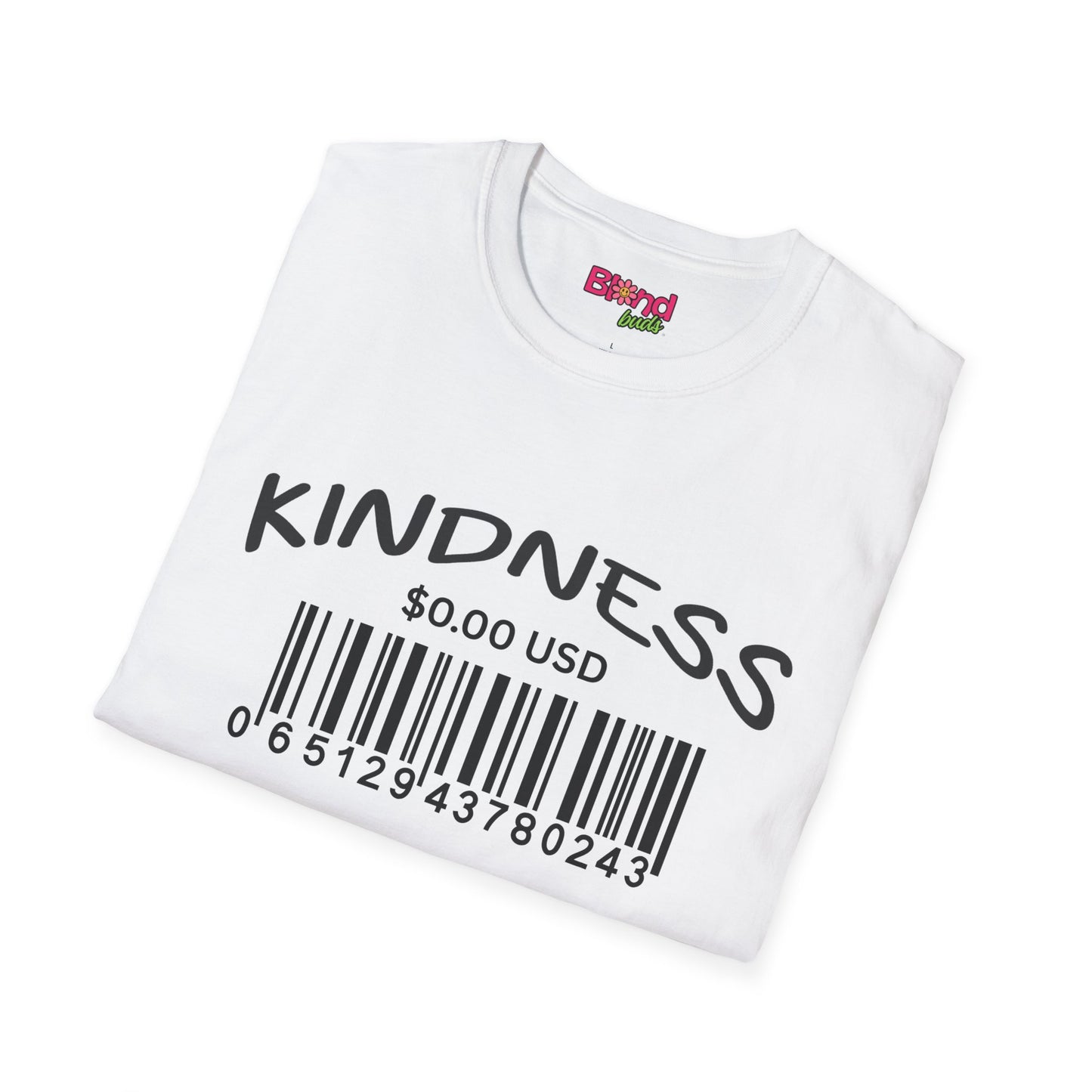 Kindness Unisex Softstyle T-Shirt - Positive Vibes Tee for Everyday Wear