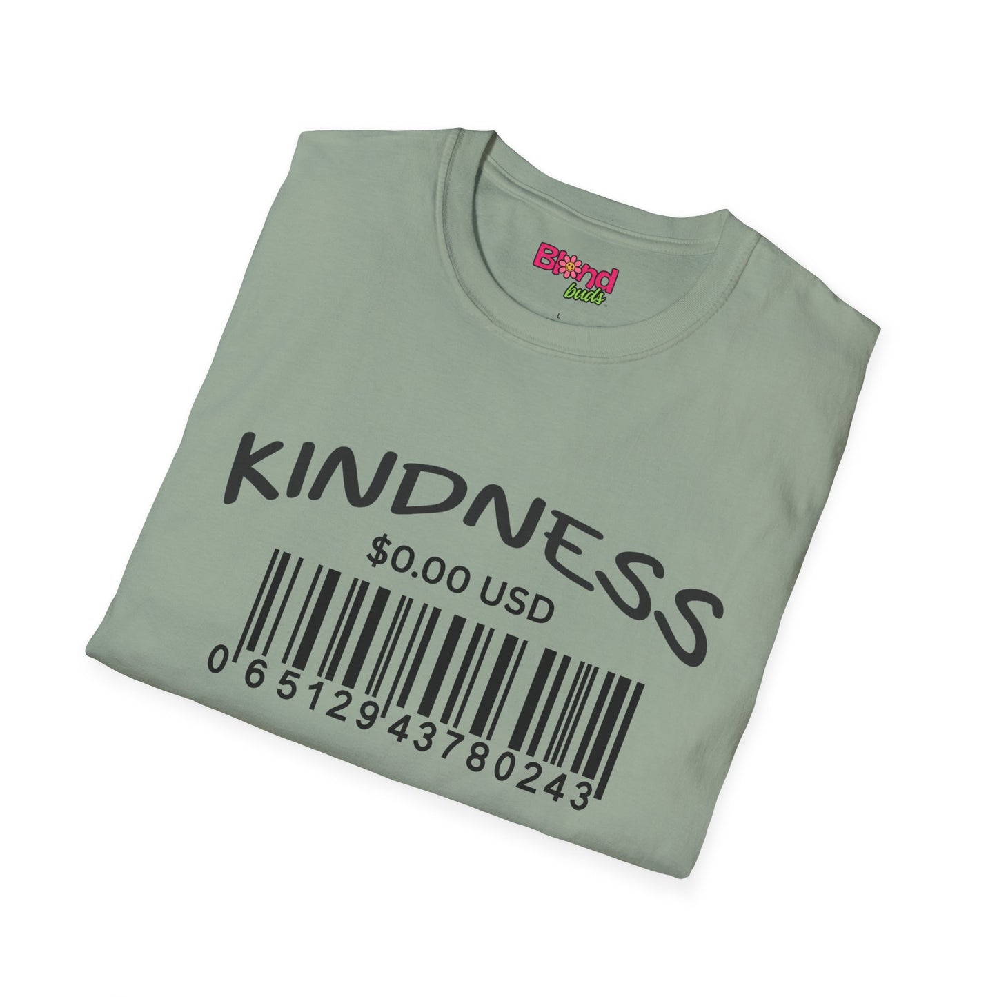 Kindness Unisex Softstyle T-Shirt - Positive Vibes Tee for Everyday Wear