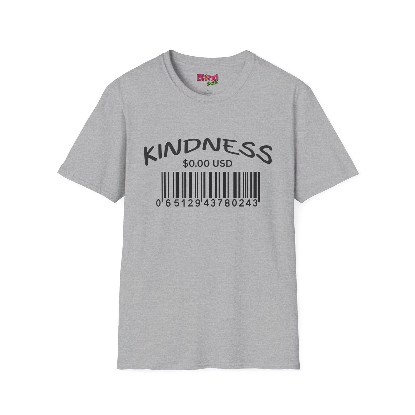 Kindness Unisex Softstyle T-Shirt - Positive Vibes Tee for Everyday Wear