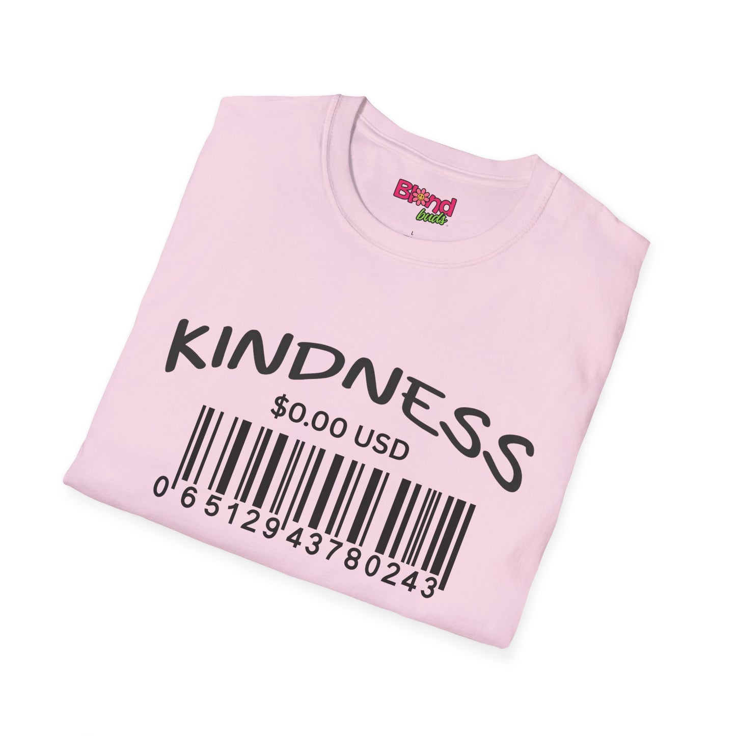 Kindness Unisex Softstyle T-Shirt - Positive Vibes Tee for Everyday Wear