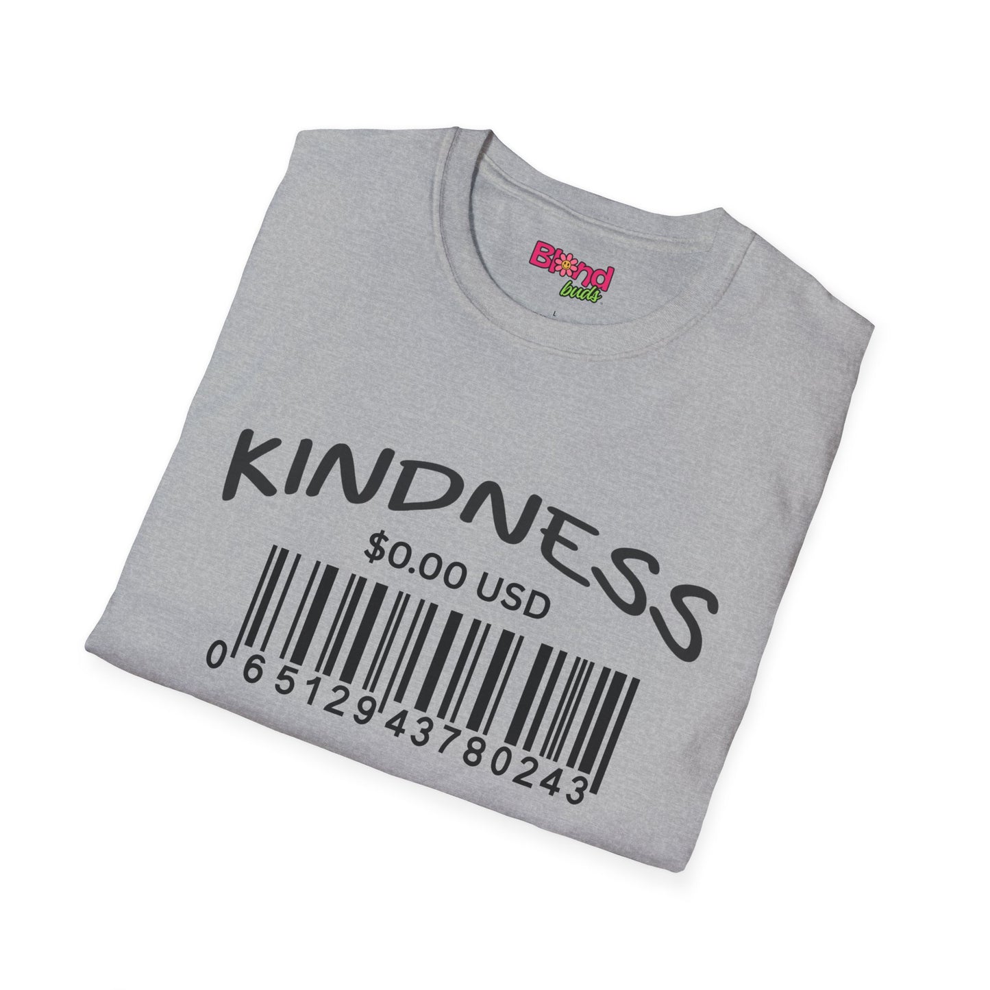 Kindness Unisex Softstyle T-Shirt - Positive Vibes Tee for Everyday Wear