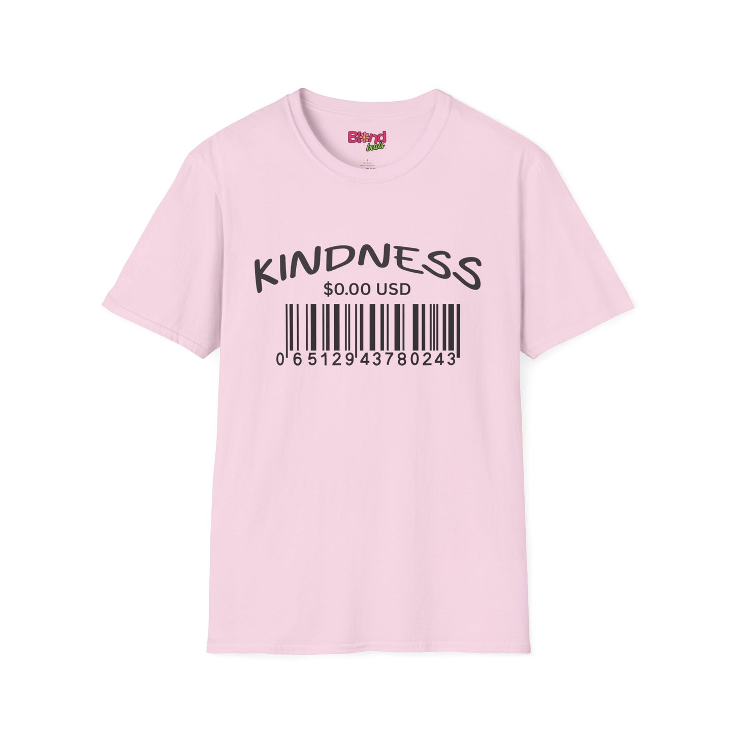 Kindness Unisex Softstyle T-Shirt - Positive Vibes Tee for Everyday Wear